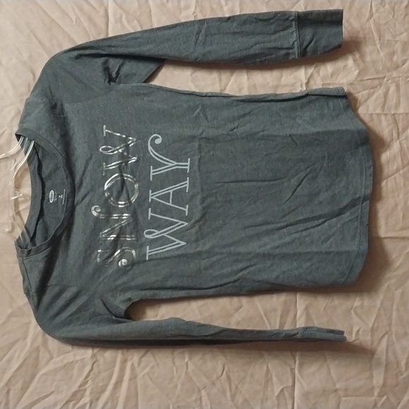 Old Navy Other - Girls Old Navy gray long sleeve tee shirt size M (8)